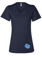 Load image into Gallery viewer, Women&#39;s V Neck T Shirt